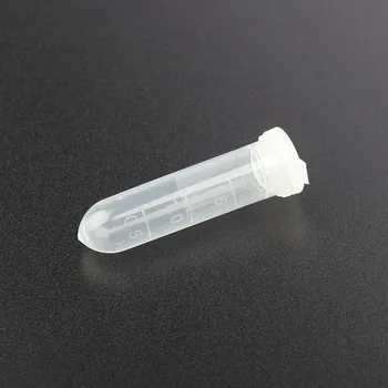 50pcs 11*42mm 2ml Micro Centrifugos Mėgintuvėlį Sode Saugojimo Buteliuką skaidraus Plastiko Buteliukai Konteinerių Snap Bžūp
