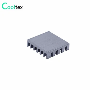 (50pcs/lot) 19x19x5mm Aliuminio šilumos kriaukle karštojo Išspaudimo (ekstruzijos) heatsink radiatorių Elektroninių IC chip radiatorius aušinimo