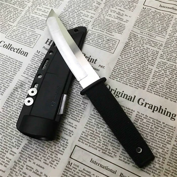 5Cr13mov ašmenys 58HRC šešėlis medžio rankena medžioklės fiksuotu peilis lauko kempingas įrankis, išgyvenimo taktiniai peiliai