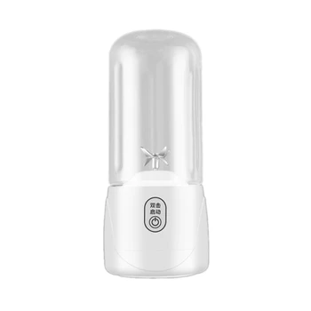 6 Peiliukai Nešiojamų Sulčiaspaudė Elektros USB Įkrovimo Pochlebca Kombaino Mašina Maišytuvas Sulčių Taurė Maker Greitai Maišytuvai