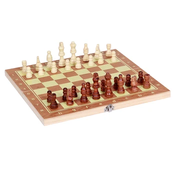 6 Skirtingų Rūšių Magnetinės Medinės Sulankstomos Šachmatų Rinkinį Veltiniai Žaidimo Lentos Interjero Saugojimo Suaugusiems, Vaikams, Dovanų Šeimos Žaidimas Šachmatų Lenta