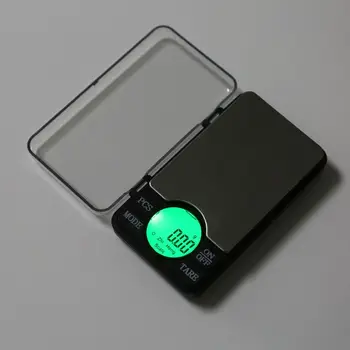 600g/0.01 g Skaitmeninis Kišenėje Masto Mini Papuošalai, Aukso Elektroninė Balanso 0.01 G Miltelių Monetos Balansas Svėrimo LCD Apšvietimas