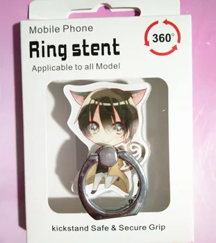 7 Vnt./daug Anime Bungou Benamių Šunų Piršto Žiedą Mobiliojo Telefono Stovas Laikiklis Akrilo 360 Laipsnių Žiedas Stentas Veiksmų Skaičius, Žaislų dovana