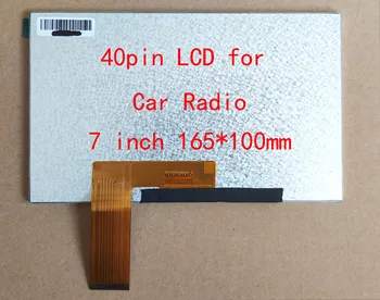 7inch 40pin LCD Automobilių Navigacijos Universalus LCD 40pin 1024*600 NAUJŲ 165*100mm*3,5 mm plonas Automobilio Radijo