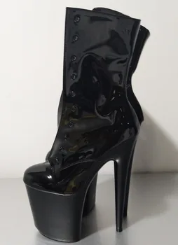 8 colių klasikiniai bateliai, 20 cm stiletto kulniukai, seksualus princesė batai, seksualus ašigalio šokių bateliai