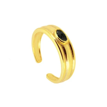 925 Sterlingas Sidabro Asmeninį Derliaus Atidarymo Žiedas Reguliuojamas Pirštų Žiedai Moterų Draugai Punk Fine Jewelry Žiedas Anillos