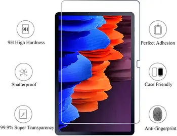 9h Untra Slim Anti-Scratch Grūdintas Stiklas Ekrano Apsaugine Samsung Galaxy Tab A7 SM-T500 T505 T507 10.4 2020 Ekrano Plėvelė