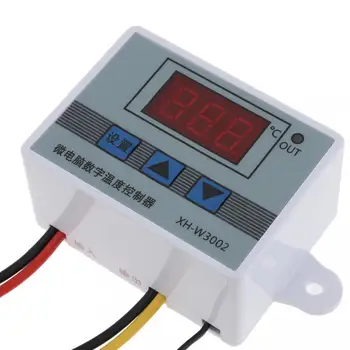 AC 110V-220V/Skaitmeninis LED Temperatūros Reguliatorius 10A Termostatas Termostatiniai Valdymo Jungiklis su Zondas Jutiklis