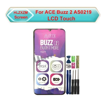 ACE Buzz 2 AS0219 LCD Ekranas Su Jutikliniu Ekranu, skaitmeninis keitiklis Asamblėjos Pakeitimo Įrankiais+3M Lipdukas