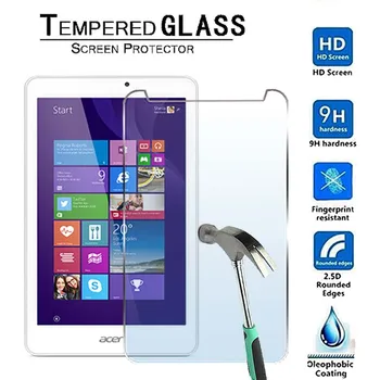 Acer Iconia Tab 8 W1-810 8 Colių-9H Premium Tablet Grūdintas Stiklas Screen Protector, Plėvelės Raštas Guard Dangtis