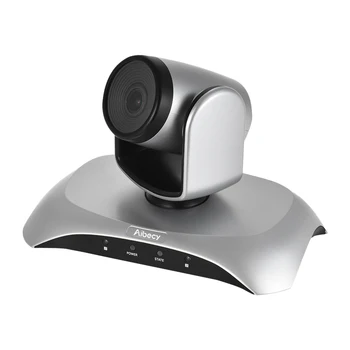 Aibecy 1080P HD Konferencija Fotoaparatas USB Plug & Play 3X Zoom 360° Rotacija su Nuotolinio Valdymo Maitinimo Adapteris, skirtas Vaizdo Susitikimai