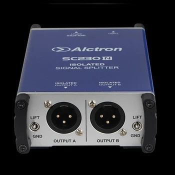 Alctron SC230N o Signalo Skyriklis Mikrofono Signalo Siųstuvas Platintojas Komponentas