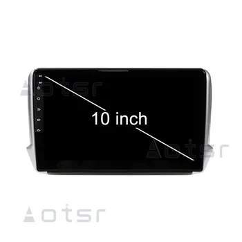 Android 10.0 PX6 Už Peugeot 208 2008 m. 2010-2019 DVD Grotuvas, Auto Multimedia Stereo GPS Navigacijos Auto 2DIN Radio Grotuvas HeadUnit