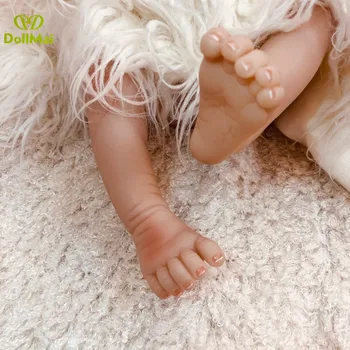 Atgimsta bamblys gyva lėlė 50cm viso kūno silikono reborn baby lėlės vinilo naujagimių mergina lėlės, žaislai bebe vaikų dovanų