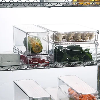 Aukštos Klasės Šaldytuvo Laikymas Lauke Šaldiklio Stalčių Išdėstymas Specialių Laikymo Dėžutė Virtuvės Maisto Sandėliukas Sandėliavimo Konteineriai