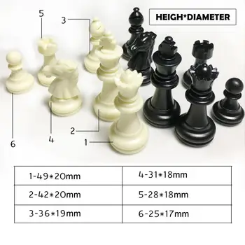 Aukštos Kokybės Šachmatai Šachmatai Be Šachmatų Lentos 32 Šachmatų Vaikams, Žaislai Žaisti Žaidimą