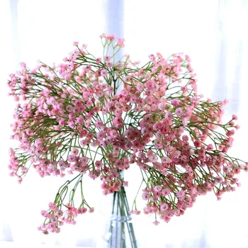 Austen gypsophila Vestuvių Dekoravimas Dirbtinių Gėlių Puokštė Ryškus Babysbreath Namų Deco Šalis Tiekia Valentino Dovanos