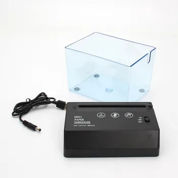 Automatinis Mini Nešiojamieji Juostelės Wastebasket Dvejopos paskirties Mokyklos Elektros A6 Sulankstyti A4 USB Smulkintuvas, Popieriaus Darbalaukio Pjovimo Mašina