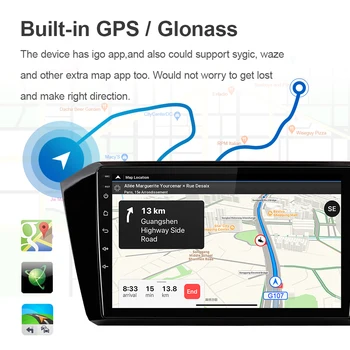 Automobilio Radijas Multimedijos Grotuvo VW Passat, b8-2020 m. 2Din Android 10.0 Autoradio GPS Navigacijos magnetofonas DSP IPS Headunit