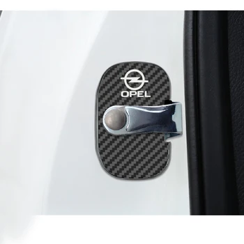 Automobilio Stilius Anglies pluošto modelis Durų spynos Apdaila Emblema Dangtelis Tinka Opel Insignia, Astra GTC Automobilių Reikmenys