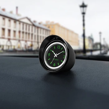 Automobilis-Optikos Šviesos Kvarcinis Laikrodis Automobilio Interjero Puošimas Ornamentais, Automobilių Kūrybinės Skaitmeninės Žymiklį Laikrodžiai Klijuoti ant Apdaila