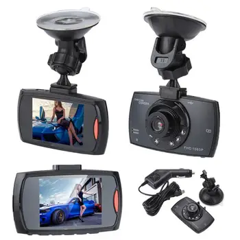 Automobilių DVR 2,4 colių 1080P Automobilių 170° DVR Kamera Brūkšnys Cam Rašytuvas Vaizdo įrašymo DVR/Dash Kamera, Automobilių Elektronika DVR/Dash Fotoaparatas