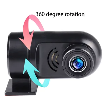 Automobilių DVR Brūkšnys Cam USB dvr brūkšnys Kamera Mini Nešiojamieji Car DVR HD Naktinio Matymo Brūkšnys Cam Registrator Diktofonas, Skirta 
