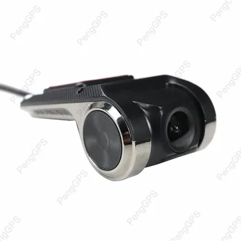 Automobilių DVR Kamera Full HD 720P 30 fps 150 laipsnių Platus Kampas Brūkšnys Cam Naktinio Matymo automatinis fotoaparatas