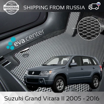 Automobilių Kilimėliai EVA dėl Suzuki grant Vitara II 2005-2016 komplektas 4x kilimėliai ir megztinis