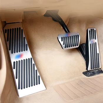 Automobilių priešslydžio sistema Acclerator Stabdžių Pedalą Apsaugos Dangtelis BMW 5 ir 7 serijos GT Z4 X3 X4 yra f01 F07 F10 F25 F26 E89 Automobilių Reikmenys