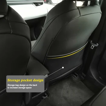 Automobilių Sėdynių Užvalkalai Nustatyti Odos Toyota Corolla E210 Hibridas 2019-Pateikti Automobilių Apima Stiliaus Sėdynės Raštas Pagalvėlės Priedai