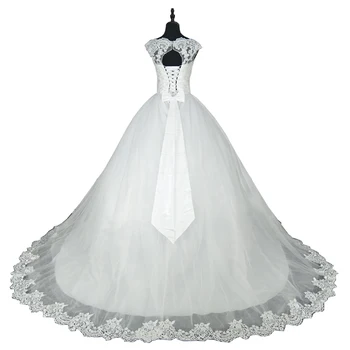 Backless Trumpas Dangteliu Rankovėmis Bohemijos Vestuvių Suknelės 2021 Plius Dydis, pagaminti pagal Užsakymą, Vestido De Noiva Vestuvinė Suknelė