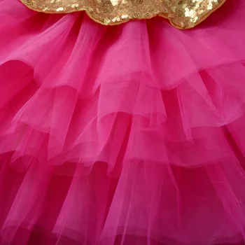 Bamblys Merginos Princesė Suknelė 1 2 3 4 5 Metų Vaikams Šalis Gimtadienio, Vestuvių Suknelės 2020 Naujas Vasaros Blizgučiais Vaikų Drabužiai