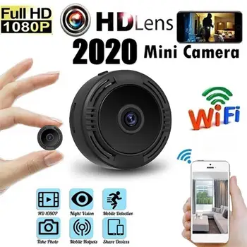 Belaidė Mini WIFI 1080P HD Vaizdo Kamera Debesis Saugojimo Infraraudonųjų spindulių Naktinio Matymo Smart Home Security Namų Stebėjimo Kameros