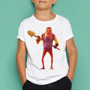 Berniukų Ir Mergaičių Sveiki, Kaimynas Mados Trumpas Rankovės Marškinėliai Active Vaikų 