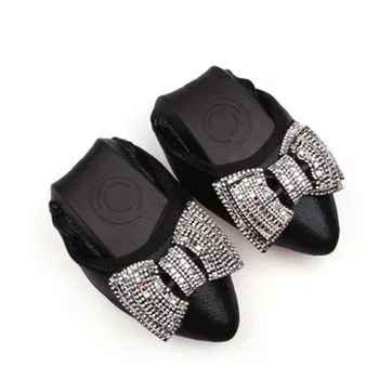 BEYARNE Moterų Šokių butai pažymėjo tne su crystal bow-mazgas kratinys mikropluošto batų kvėpuojantis juodasis auksas, sidabras plius dydis