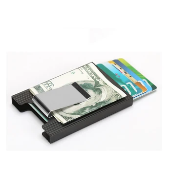 Bisi goro slim mini aliuminio kredito kortelę atveju kovos su rfid apsaugos banko kortelės turėtojas mados porta tarjetas kortelės Kūrybos dovana