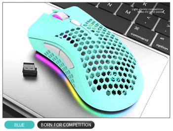 BM600 2.4 GHz Wireless Pelės Žaidimas 1600DPI USB Įkrovimo Korio Office Pelių RGB Optinė Pelė Nešiojamas KOMPIUTERIS