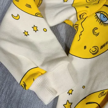 BOBOZONE Yellow moon star, striukės, vaikų berniukų mergaičių