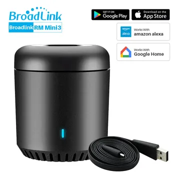 Broadlink RM Mini 3/con RM4C Mini Wi-fi, 4G IR Nuotolinio Valdiklio Per APP Kontroliuoti Smart Home Dirba Su Alexa Echo 