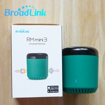 Broadlink Rm Mini 3 Nuotolinio Valdymo pultą smart home europos sąjungos Oficialusis Žalia Oranžinė Juoda Wifi 4G Ir APP Kontrolės Dirbti Su Alexa Echo 