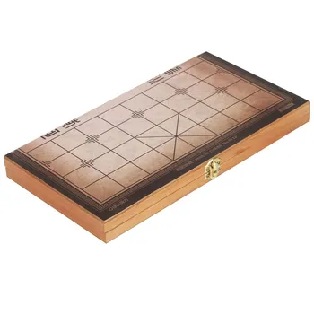 BSTFAMLY Kinų Šachmatai Xiang Qi Size3-4 Medinės dėžės ir Vienetų Lankstymo Checkboard 32Pcs/Set Nr. Magnetinė Dėlionė Vaikams Dovanų C10