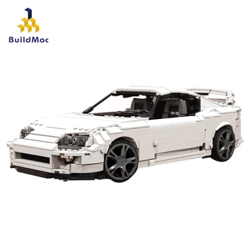 BuildMoc Technicle T31841 Toyotas Supra Kelių Vehile modelis Pastato Blokas Blokai Suderinama Lepining 29256 Kalėdų dovana žaislas