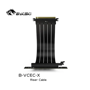 Bykski anti-trukdžių gpu vertikalus kabelis pcie3.0x16 vertikalus VGA card įrašą nustatykite, 7 slots, montavimas B-PCI-E-X