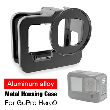 Būsto Atveju GoPro Hero 9 Apsauginiu Rėmu Atveju Vlogging Rėmo Priedais Rinkinys, skirtas Eiti Pro Hero9 Veiksmo Kameros