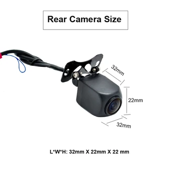Camlive Gamyklos HD720 Naktinio Matymo Galinio vaizdo Kamera už MTK6582 ir MTK6735 Veidrodis Automobilių DVR su 120 Laipsnių Vaizdas Kampas