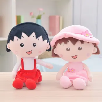 Candice guo pliušinis žaislas įdaryti lėlės animacinių filmų mergina rytų vyšnių suknelė Sakura momoko Chibi Maruko chan vaikas, gimtadienio dovana 1pc