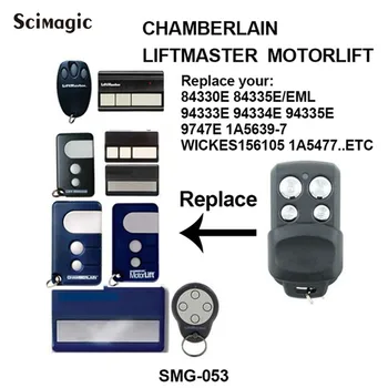 Chamberlain Liftmaster 94335E garažo vartų nuotolinio valdymo pakeitimas nemokamas pristatymas 433.92 Mhz geležinkelių kodas