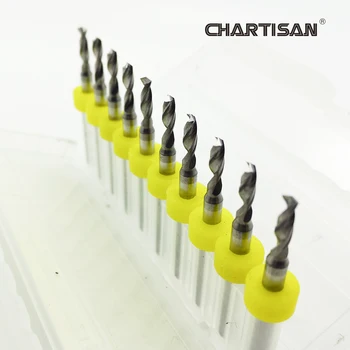 CHARTISAN 1.3-3.175 mm PCB Karbido Micro grąžtus