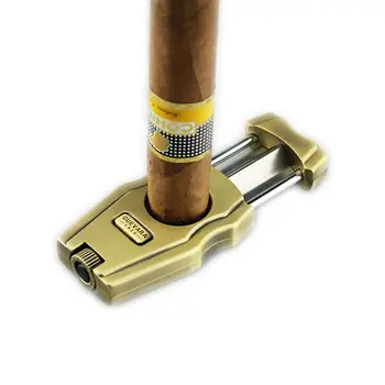 Cigarų Pjovimo V -cut Nerūdijančio Plieno Giljotinos Gold Cut 62 Žiedas Gabaritas Cigarų Su Punch